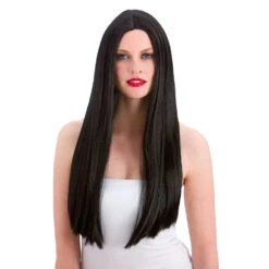 Smiffys Morticia Costume Or Wig -Cosplay Equipment Store straight black 1481e694 4b88 4e27 bb58 a59edf02f9c8