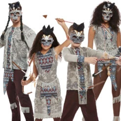 Smiffys Dark Spirit Warrior Costumes