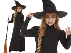 Smiffys Wicked Witch Costume Girls