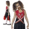 Smiffys Girls Zombie Cheerleader Costume -Cosplay Equipment Store zombie school gilr
